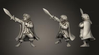 Military figurines Frod 3d model